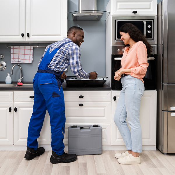 what kind of warranty do you offer on your cooktop repair services in Forestdale MA